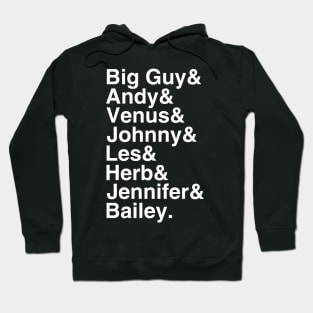 Cincinnati Radio Helvetica List Hoodie